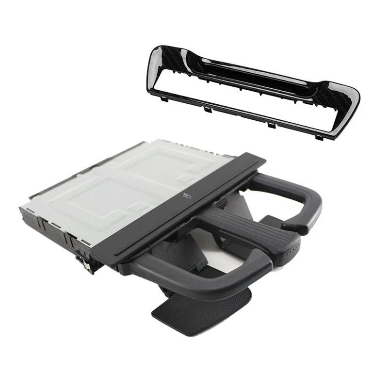 

Car Rear Armrest Cup Holder Surround Trim Set Black Fit For- A6 / A7 2011-2016 8P0885995B 6PS / 4G8863289A 4PK