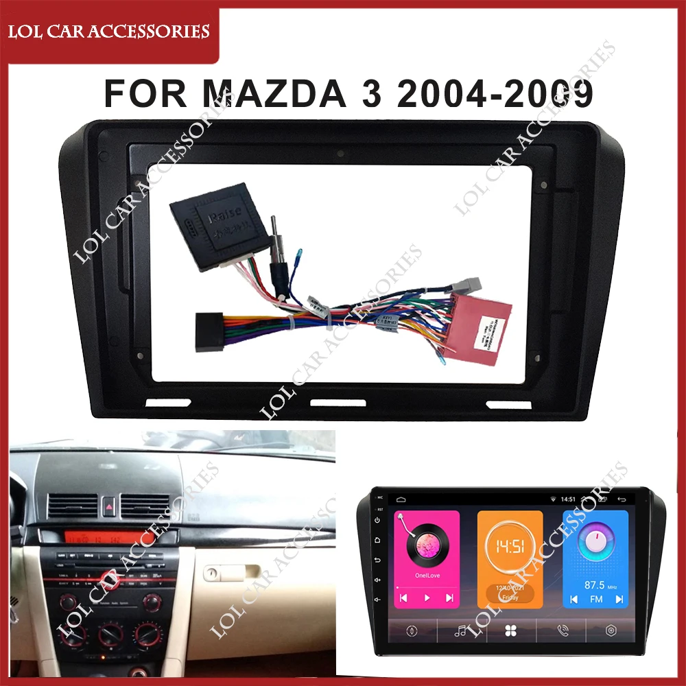 Fascias Android Mp5 Gps Player Panel Frame 2 Din Head Unit Stereo Dash Board Cover