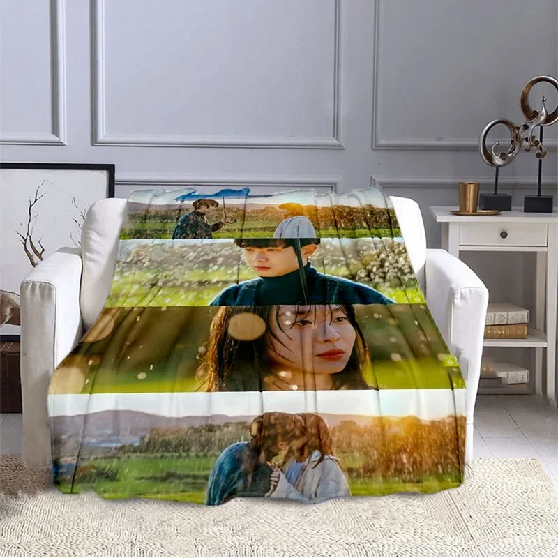 Корейские драмы Наша любимая летняя серия одеяла с принтом Choi Woo-shik Kim Da Mi