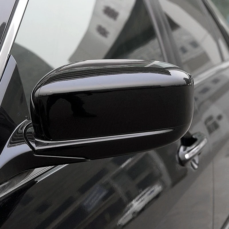 Неокрашенный автомобильный левый и правый зеркальный чехол из АБС-пластика