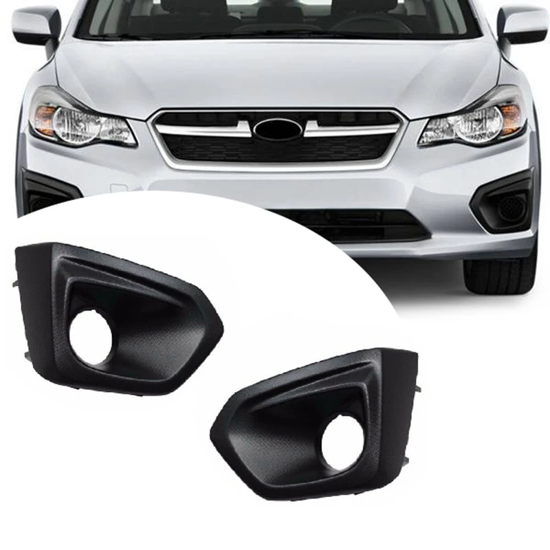 

Fog Light Cover Fog Lamp Trim Headlight Shade Grille Frame Grill For Subaru Impreza 2012-2014 57731Fj000 57731Fj010 Parts