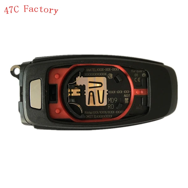

ORIGINAL Smart Key for Audi A8 2017+ 3 Buttons 434MHz Keyless Go 4N0 959 754