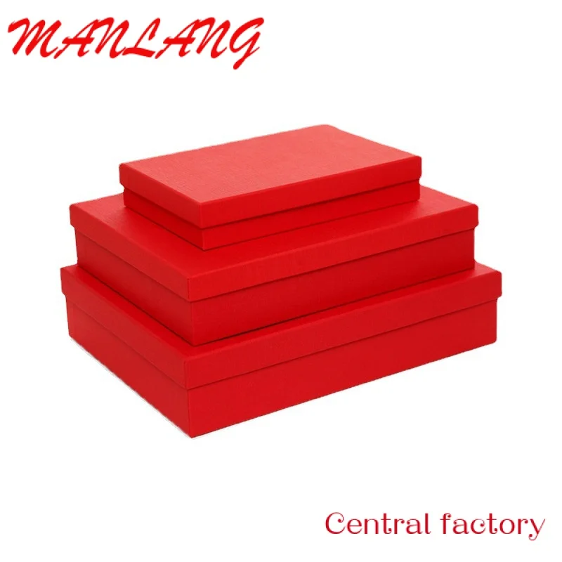 Роскошная картонная Магнитная Складная Подарочная коробка с застежкой-лентой