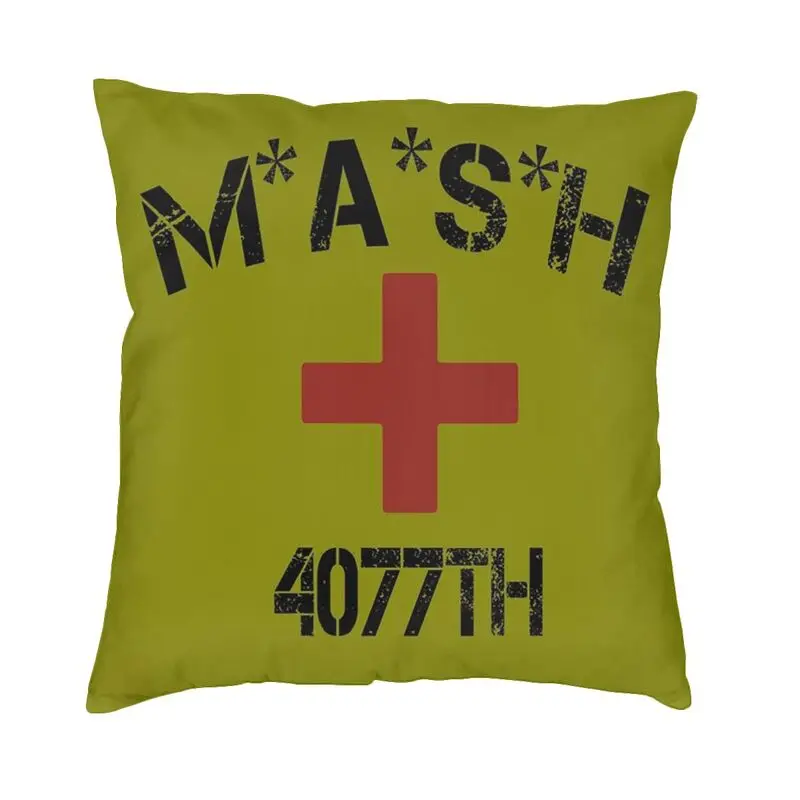 

MASH 4077th Tv Division Cushion Cover Two Side 3D Printing American TV Movies Floor Pillow Case Pillowcase Home Decoration