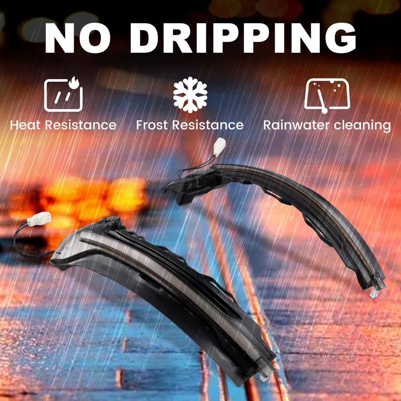 Автомобильное зеркало заднего вида динамический указатель поворота