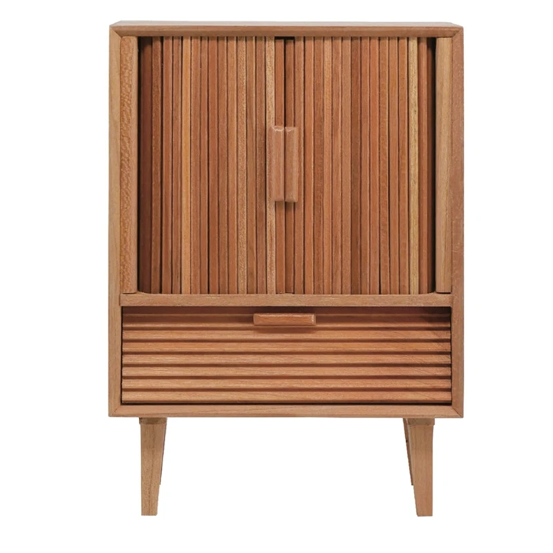 

1/6 Miniature Dollhouse Furniture Mini Model Retro TV Cabinet/Storage Cabinet/Cat Litter Accessories