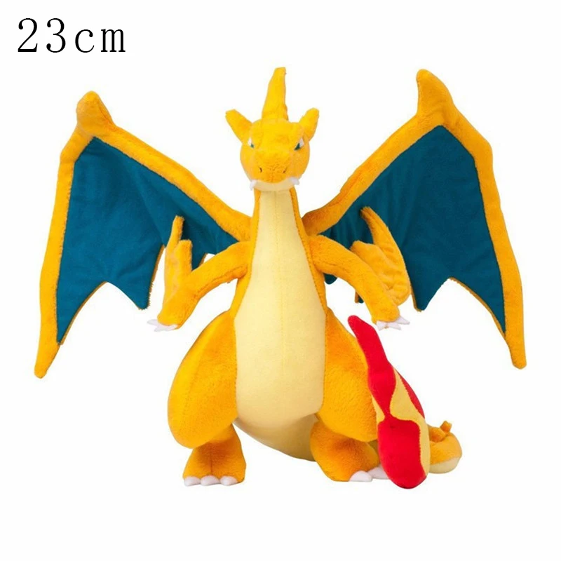 Cute Pokemon Plush Toy Pikachu Eevee Charizard Charmander Squirtle Bulbasaur Snorlax Gengar Stuffed Doll Kids Christmas Gift images - 6