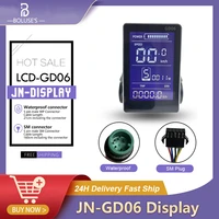 jn lcd gd06 display ebike intelligent display control panel 36v 48v for jn controller for electric bicycle accessories