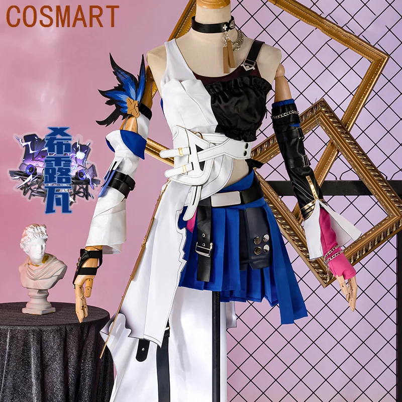 

COSMART Honkai: Star Rail Serval Game Suit Gorgeous Uniform Cosplay Costume Halloween Party Role Play Outfit Women XS-XXL
