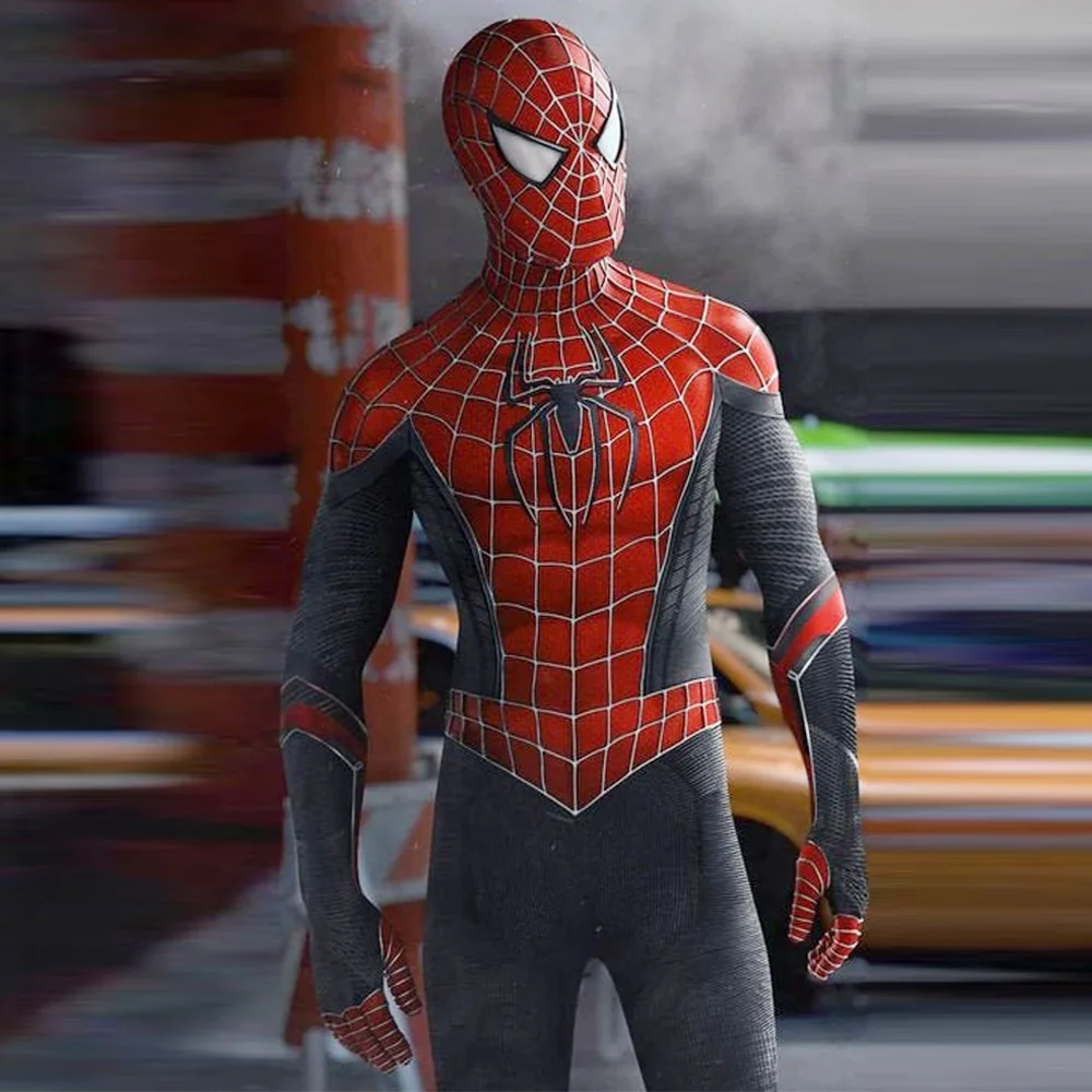 

Sam Raimi FFH Hybrid Costume Cosplay Superhero Lycra Spandex Zentai Suits Replica Costume Halloween Cosplay Bodysuits Adult Kids