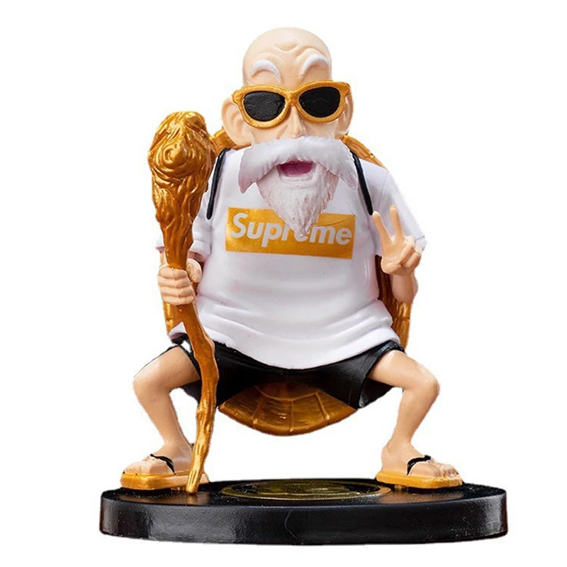 

Модель аниме Dragon Ball Z 1 шт., Модная стильная версия Master Roshi Каме сеннин из ПВХ, коллекционные декоративные игрушки, высокое качество