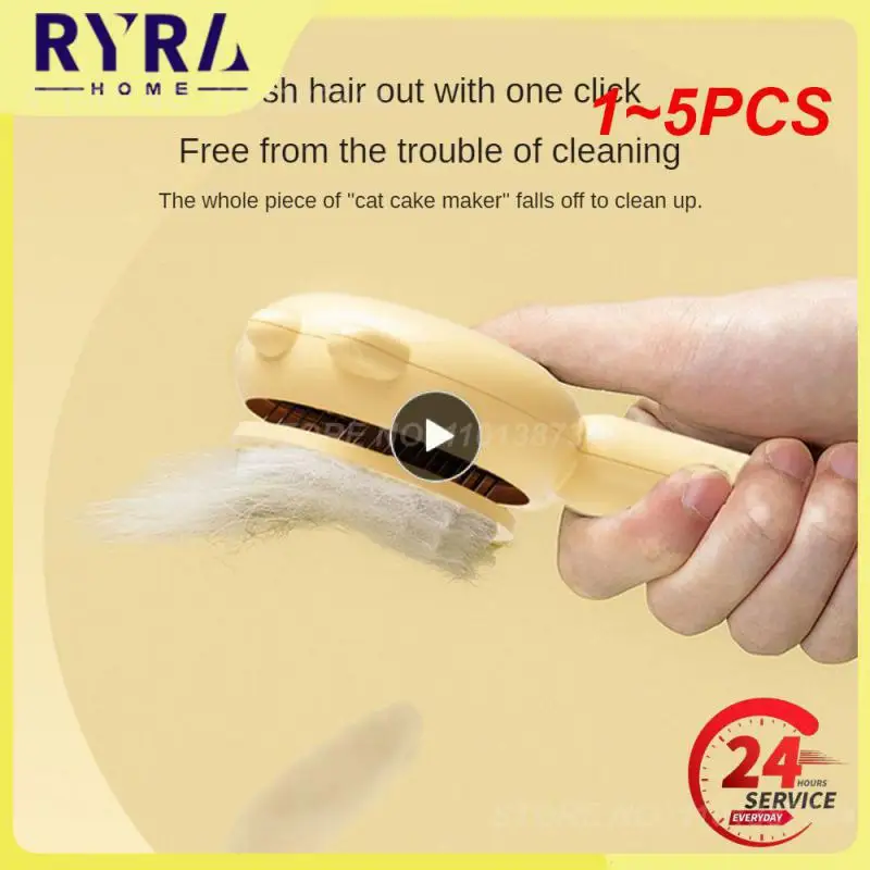 

1~5PCS Pet Dog Hair Brush Cat Comb Grooming Care Cat Brush Stainless Steel Comb for Long Hair Dogs Cleaning Pets Dogs