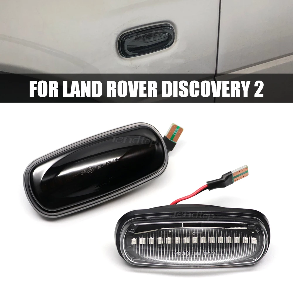 

Динамический боковой габаритный индикатор для Land Rover Discovery 2 1999-2004 Defender Freelander 1 2002-2005, светильник указатель поворота