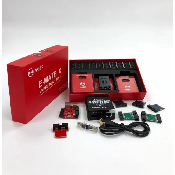 Набор для sim-карт Z3X, Easy-Jtag Plus, полный набор, eMate x 13 в 1 (art.: 3920bfa587cb7) - 3920bfa587cb7