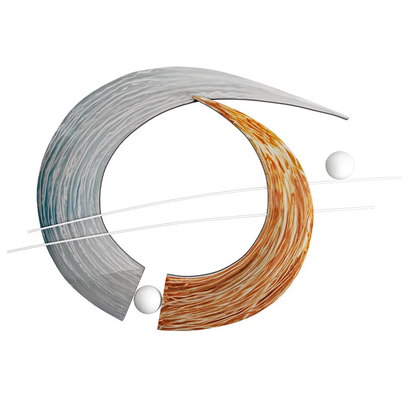 

Modern Light Luxury Bedroom Same Design as Designer Creative round Wall-Mounted Ornaments