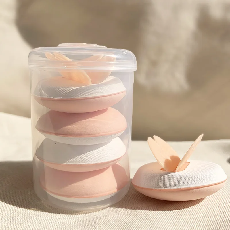 

New Butterfly Air Cushion Puff Mini Air Cushion Beauty Tool Butterfly Handle Detachable Round BB Cream Puff