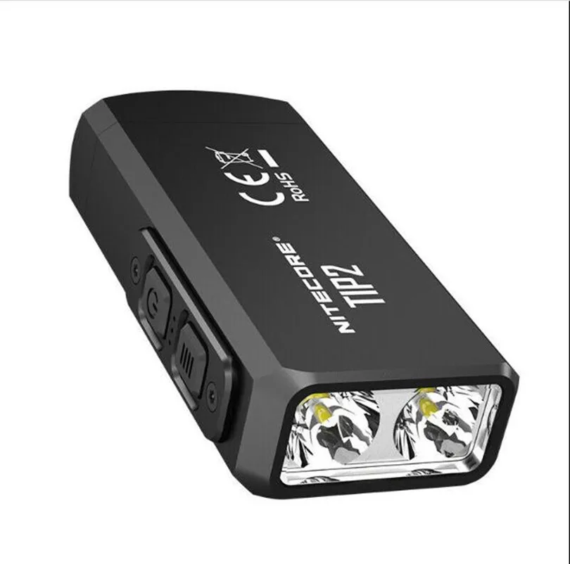NITECORE TIP2 Flashlight Keychain CREE XP-G3 S3 720 Lumens LED key lamp Powerful Light USB Rechargeable EDC torch with Battery |