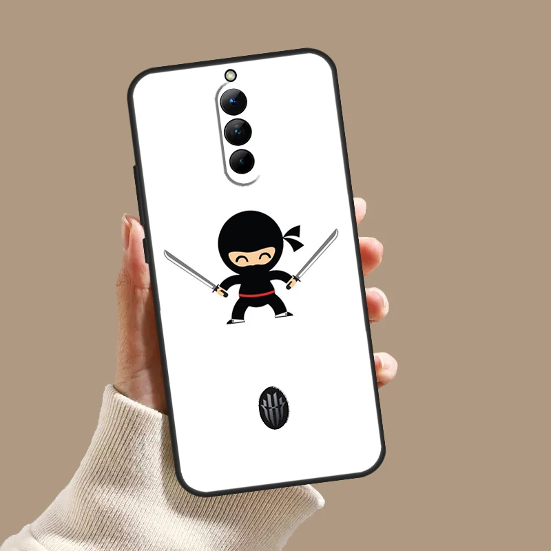 Чехол для телефона с японским Самураем ниндзя воином лампой ZTE Nubia Red Magic 9 8 8S Pro Plus