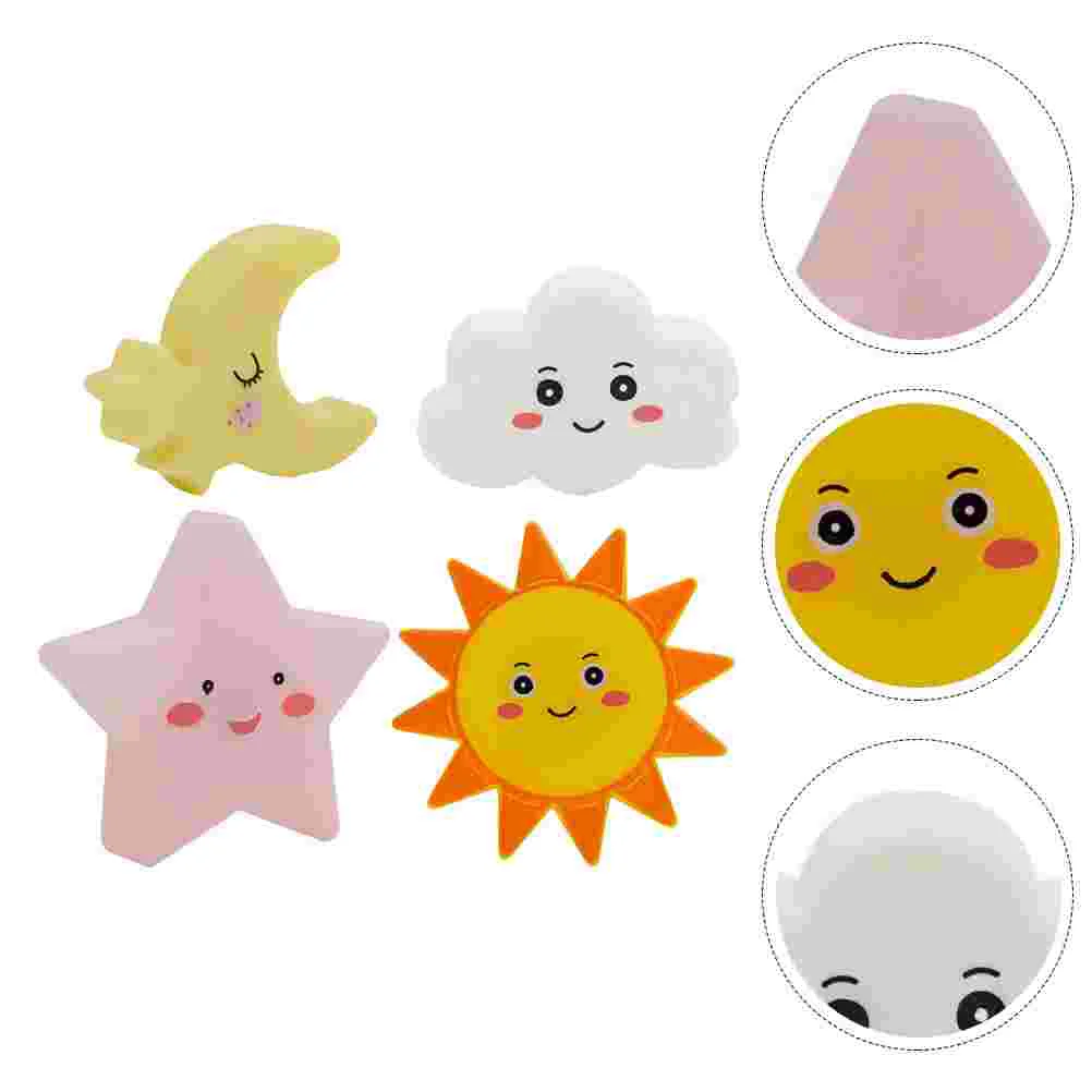 

4pcs Baby Shower Toys Bathing Flashing Toys Baby Bathing Water Playing Toys