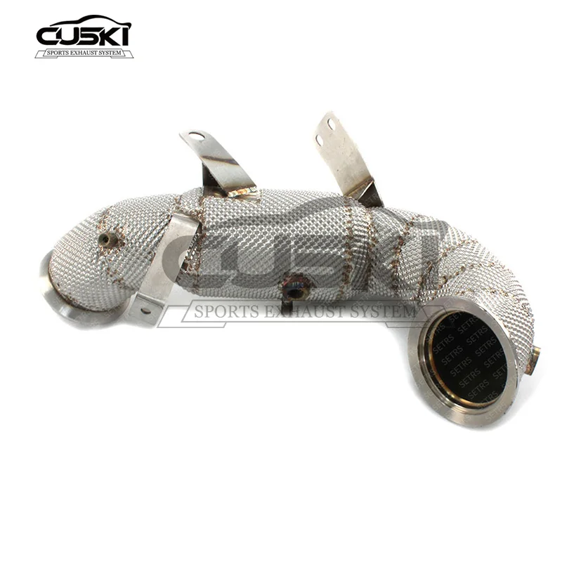 Высококачественная выхлопная труба для Mercedes-Benz A45/A45S AMG W177 2 0 T 2010-2022 проточная