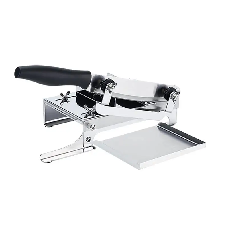 

Kitchen Tools Meat Slicing Machine AlloyStainless Steel Household Manual Thickness Adjustable Meat And Vegetables Slicer Gadget