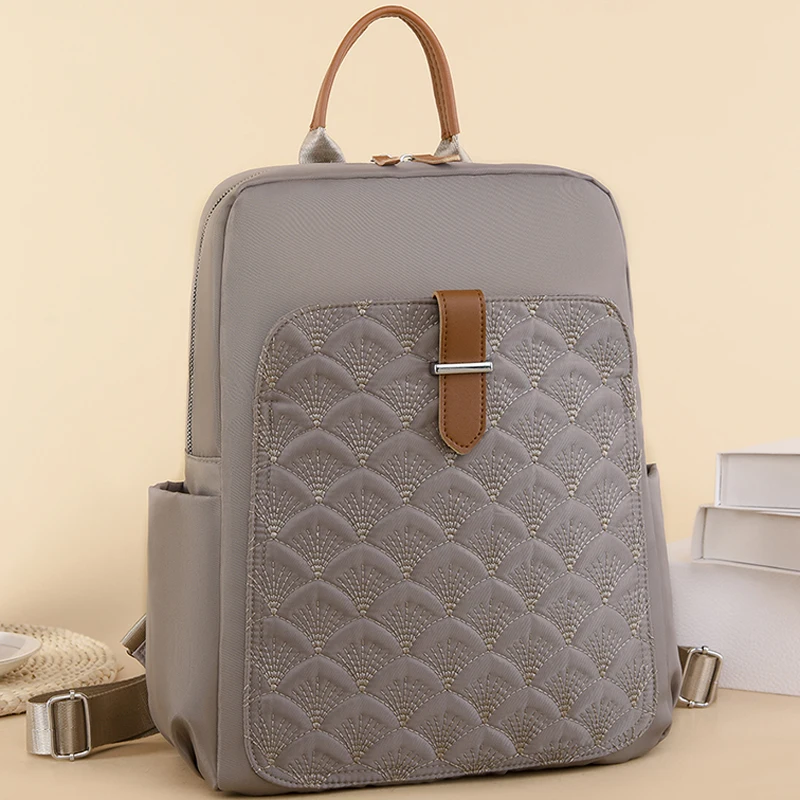 

Fashion Women Backpack Design High Quality Laptop Bag Large Capacity Travel Bagpack Casual Ladies Business Bagckpacks Female Sac