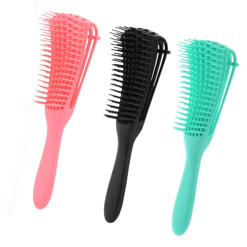 

ABS Barber Blow Drying Vent Hair Brush Comb for Long Wavy Kinky Normal Hair