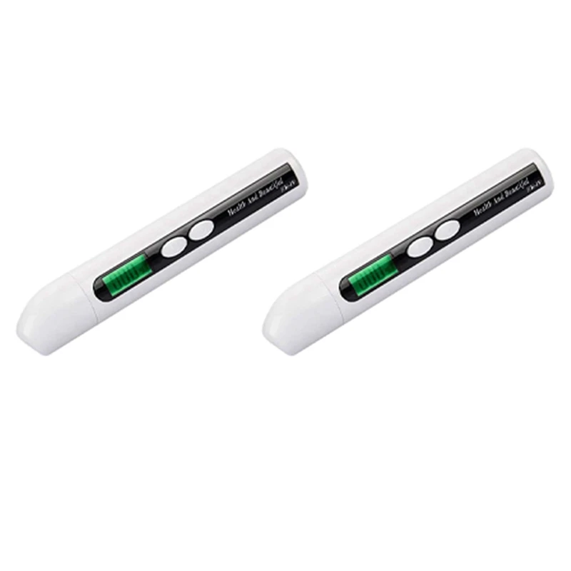 

2X Portable Digital Monitor Detector Skin Sensor Face Skin Moisture Tester Meter Water Oil Analyzer