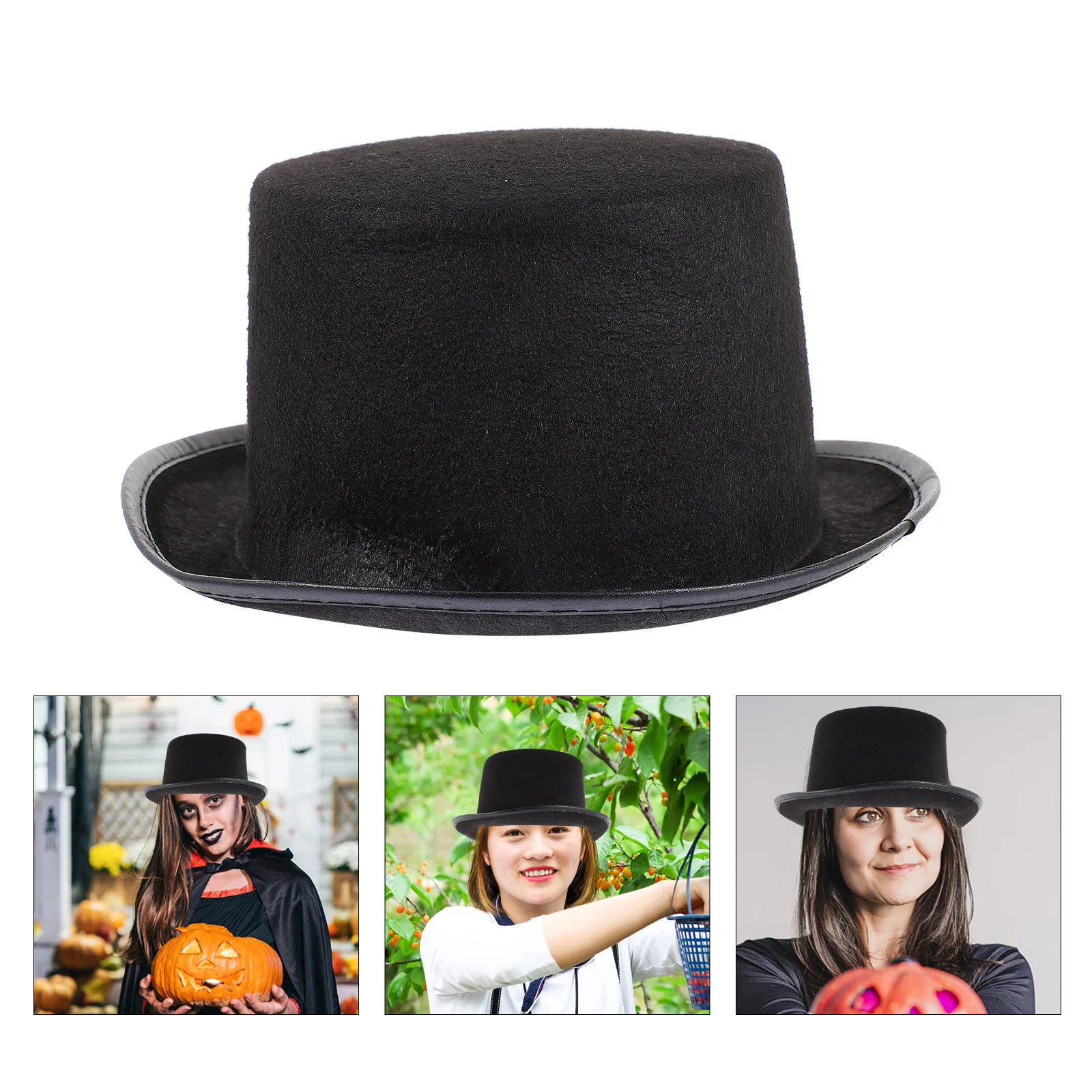 

Hat German Alpine Hat Bavarian Panama Jazz Hat Funny Party Headwear Festival Carnival Party Favor Gift Black