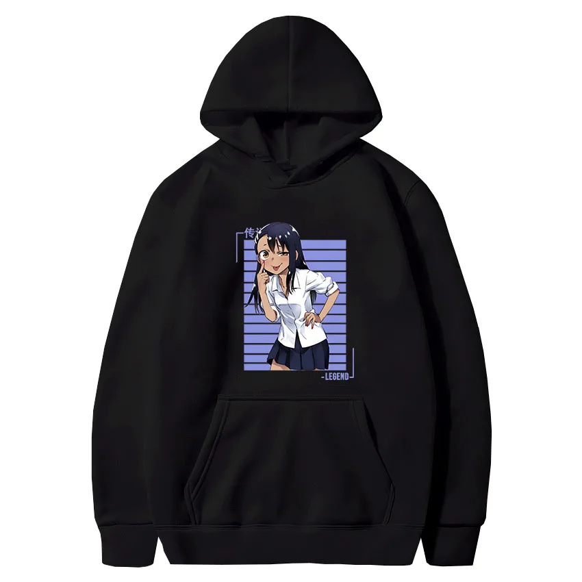 

Don't Toy with Me Miss Nagatoro Hoodie for Woman/men Long Sleeve Sweatshirt Pullovers Unisex Harajuku Y2k Hoody Male Sudadera