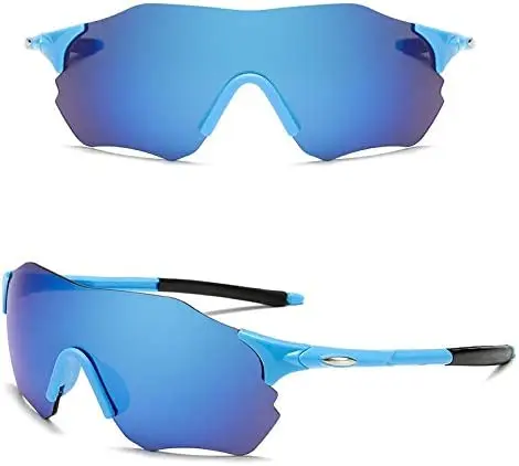 

Óculos De Sol Esportivo Masculino Feminino Ciclismo Mtb Azul