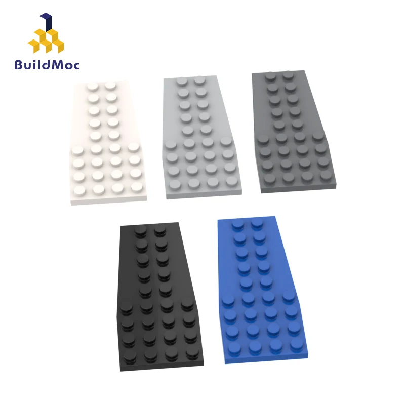 

MOC 10PCS Replaceable Assembles Particles 14181 4x9 Wedge Plate 2413 Building Blocks Brick High-Tech Part Toy For Children