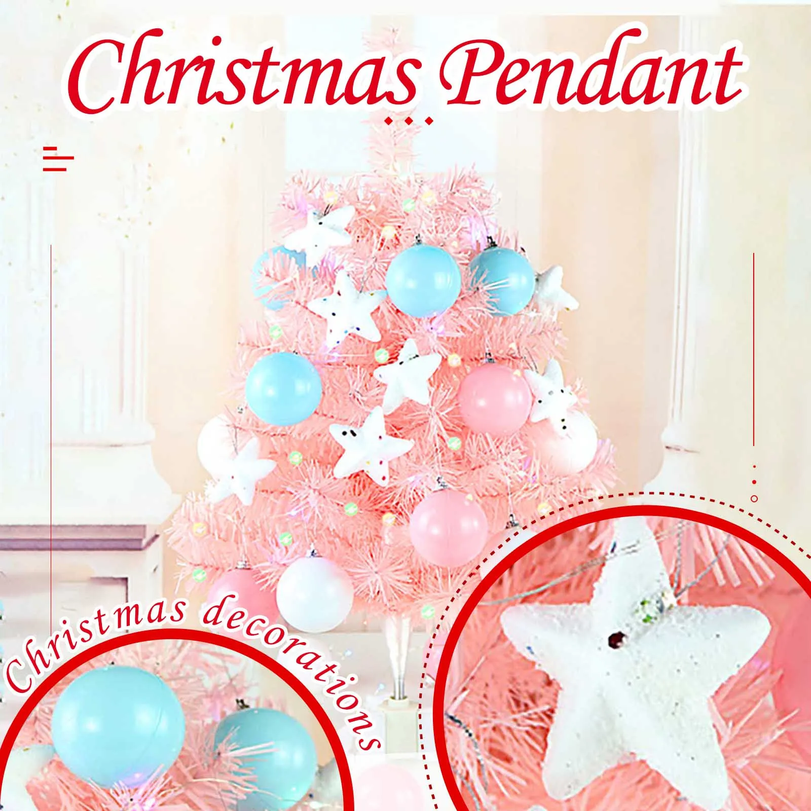 

Table Top Christmas Tree Artificial Desk Small Mini Decorative Office Xmas