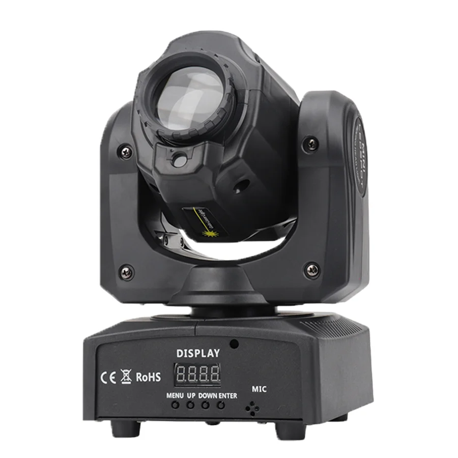 Фото 30W Spot Mini Moving Head Laser Light Gobo Led Beam Stage Light Dmx Осветительное оборудование для сценических эффектов для DJ Disco Party bar №4