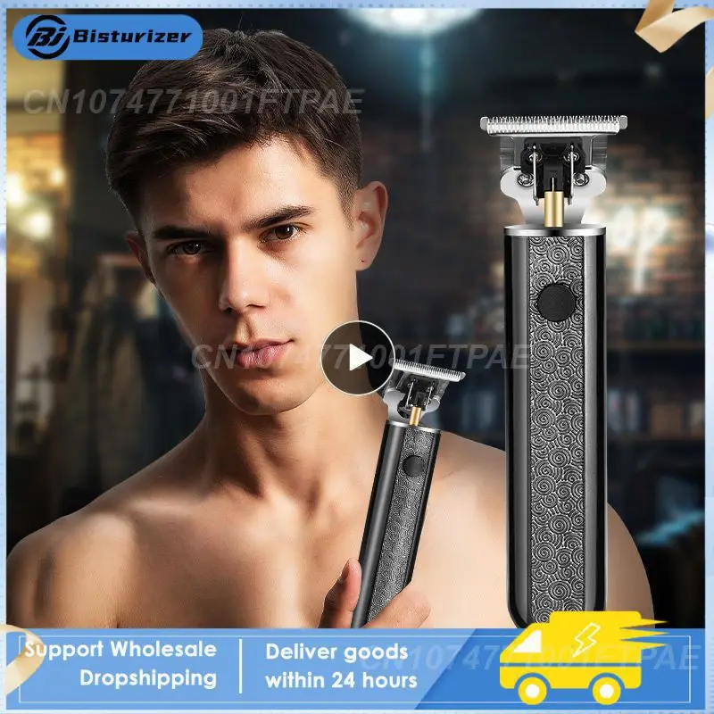 

Electric Hair Trimmer USB Rechargeable Hair Clipper Fade Haircut Cordless Shaver Trimmer Men Barber LED Display Hair Cutting