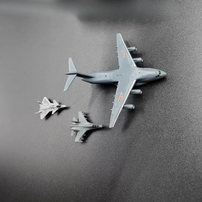 1 комплект, модель самолета, масштаб 1700, транспортировочный самолет Y-20 J-15 J-16, корабельный истребитель, маленький военный боевой самолет, орнамент (art.: 3920d24587fcd) - 3920d24587fcd