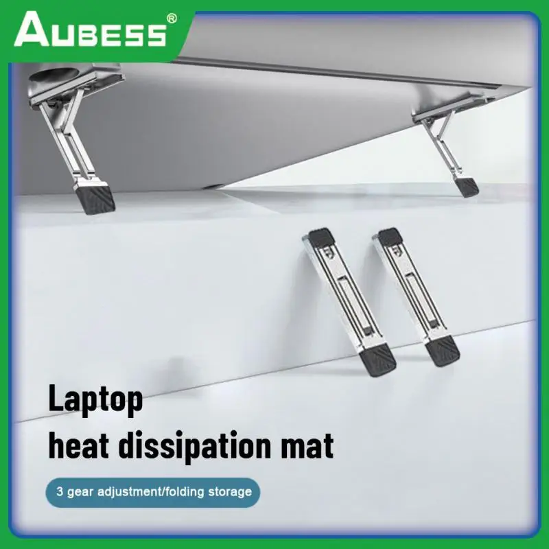 

Adjustable Laptop Stand Convenient Notebook Riser Bracket Folding Tablet Support Zinc Alloy Holder For Laptop Notebook Universal