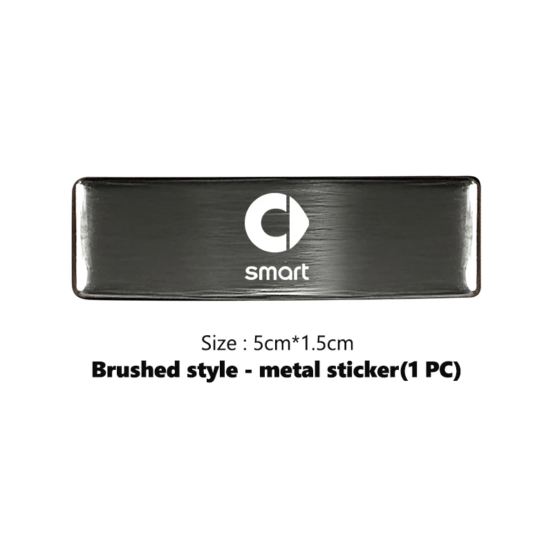 

Декоративная наклейка-эмблема из умного алюминиевого сплава для багажника автомобиля Smart Fortwo Forfour 453 451 452 450 454 Roadster