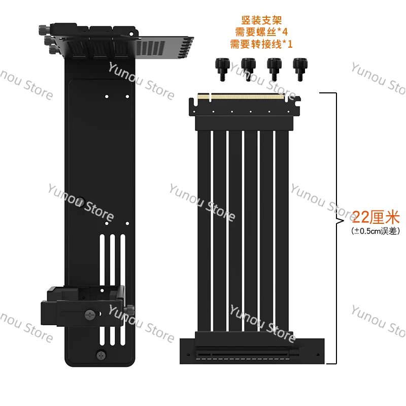 Удлинительный кабель YOGO-K1/M2PRO для большого шасси поддерживается и фиксирован.