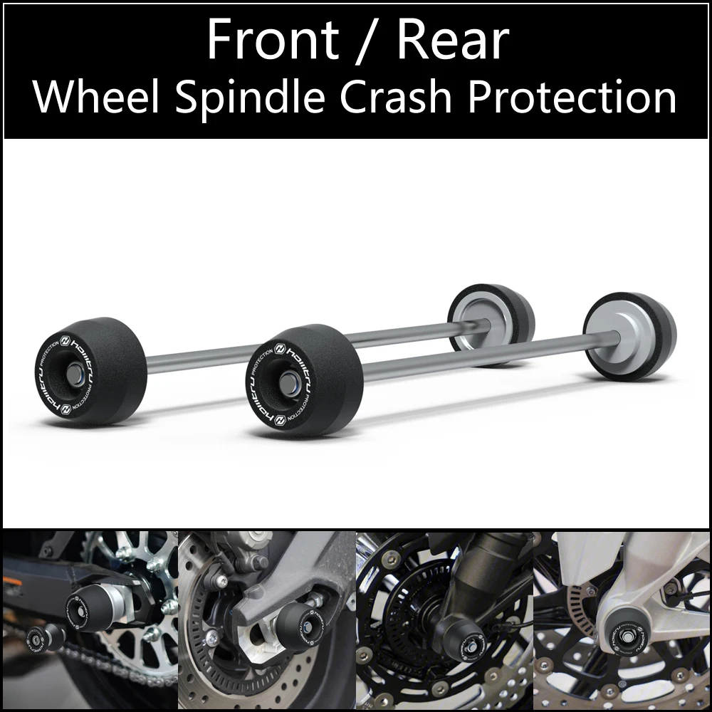 

For Ducati Scrambler 800 2015-2023 Front Rear Wheel Spindle Crash Protection