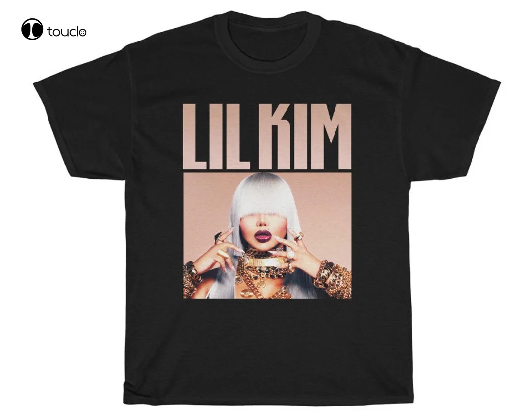 

Inspried Lil Kim Short Sleeve S-234Xl Classic Tee Shirt Tee Shirt Custom Aldult Teen Unisex Digital Printing Tee Shirt