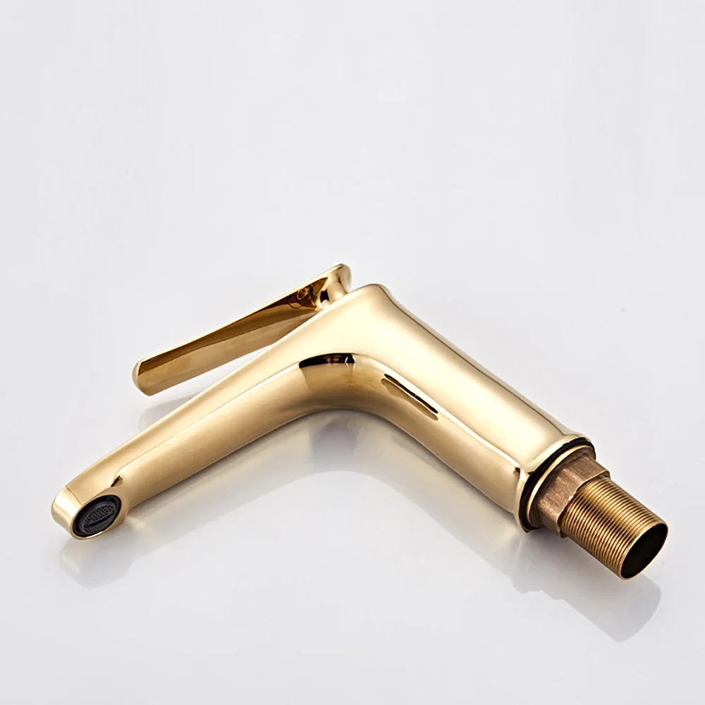 Tianview медный смеситель для раковины под столешницей горячей и холодной воды