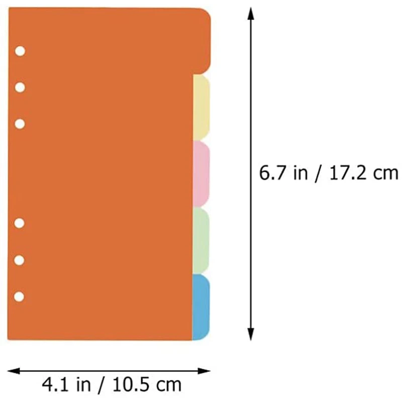 30 шт. перегородки для бумаги 6 колец |