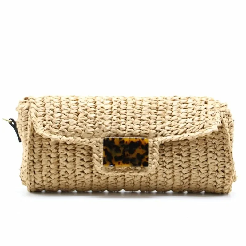 

New 2020 Pillow Straw Women Shoulder Crochet Messenger Bags