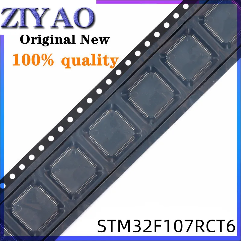 

5pcs STM32F107RCT6 STM32F107 QFP-64