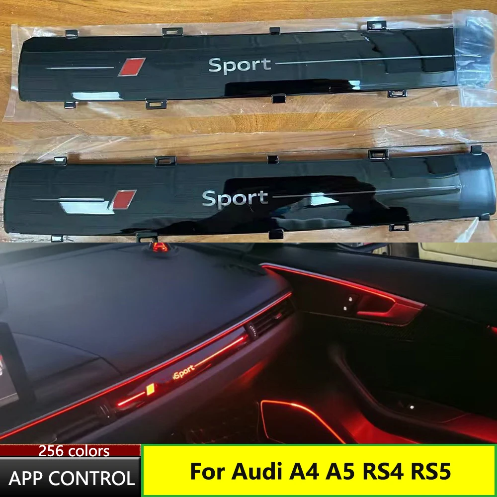 

LHD Co-pilot LED Atmosphere light passenger trim led light for Audi A4 A5 RS4 RS5 Co-pilot Neon Light Upgrade