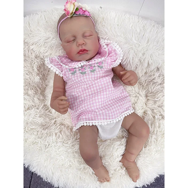 Реборн кукла NPK Loulou Asleep 48 см
