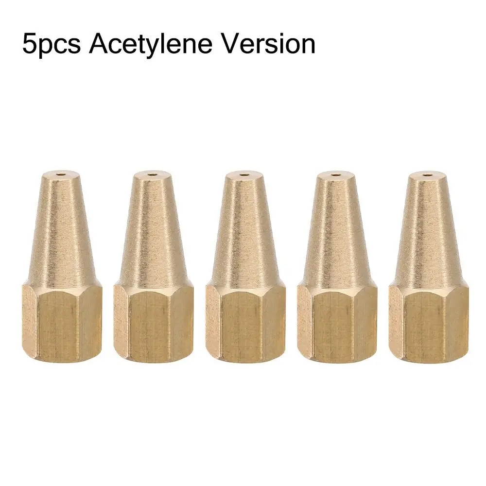 

5 шт./компл. H01-2, насадка для газовой пайки, пропановый ацетилен, чистая медь, наконечник горелки, сварочный аксессуар 1 # 2 # 3 # 4 # 5 # Кислородная сварка