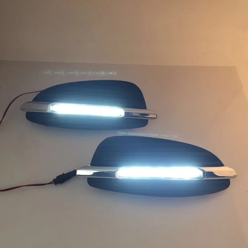 eOsuns светодиодные дневные ходовые огни drl для Mercedes-Benz V-Class Vito V250 V260 2016-2017