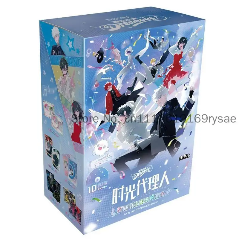 Фото CARDFUN Official Link Click Trading Card Time Escape Music Live Booster Box, 10 упаковок в коробке, коллекционные карточки с персонажами аниме и манги для хобби и коллекционирования №2